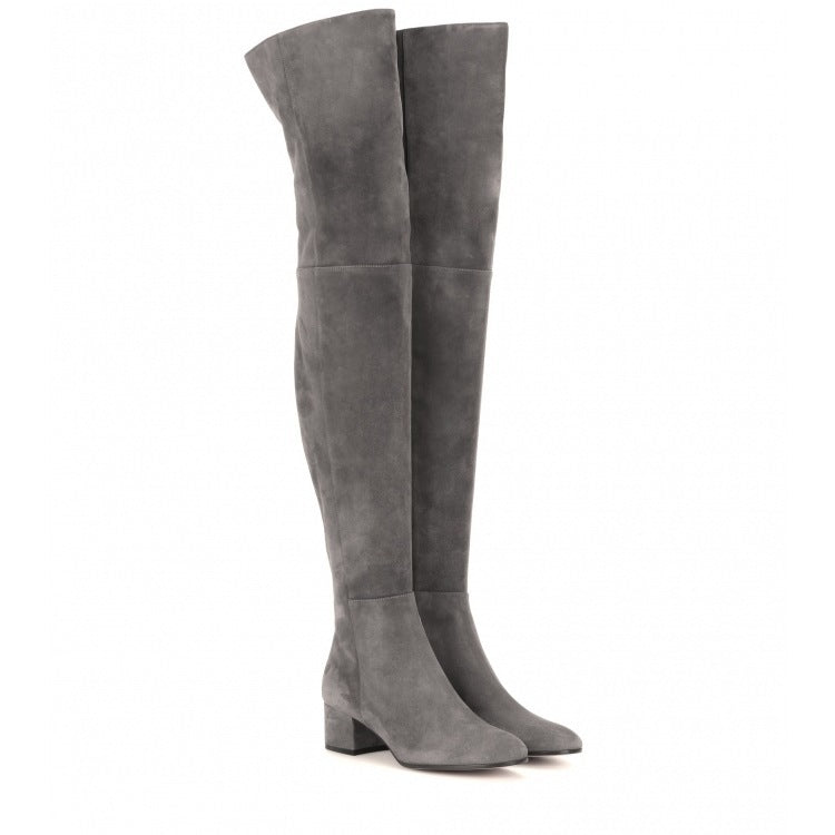 Women's Over-the-knee Heel Boots | Elegant