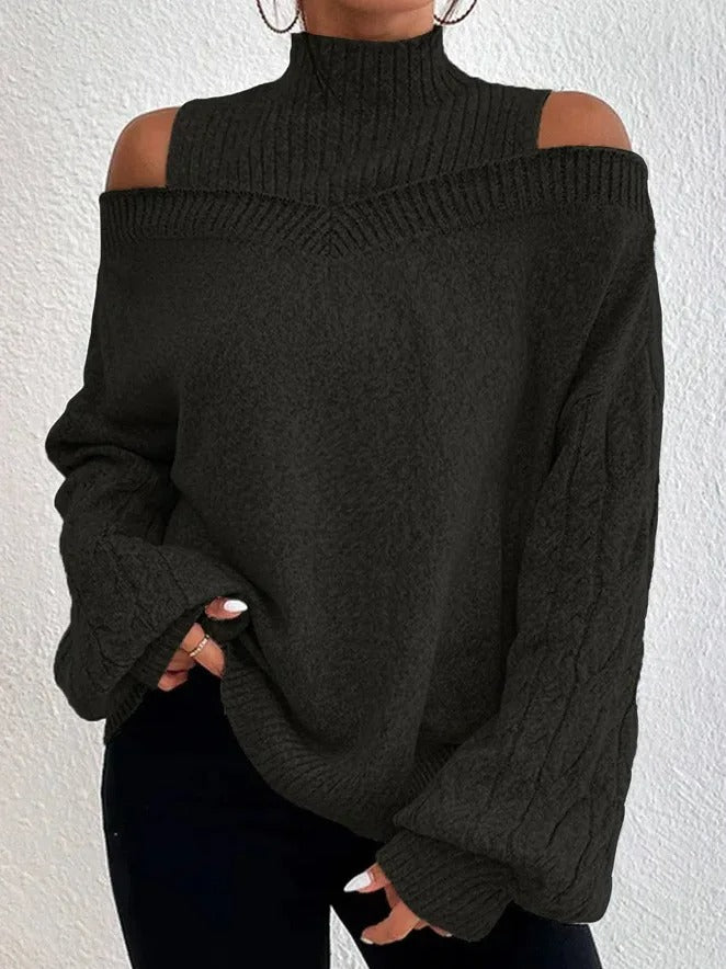 Women's Off-the-shoulder Sweater | Elegant