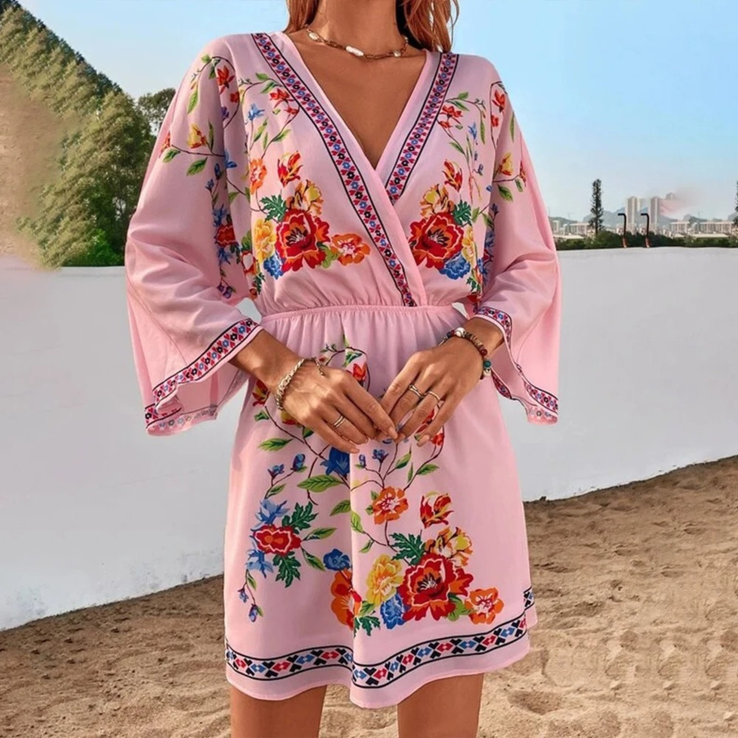 Women's Boho Beach dress | Mini