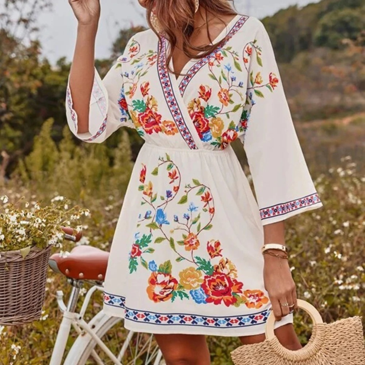 Women's Boho Beach dress | Mini