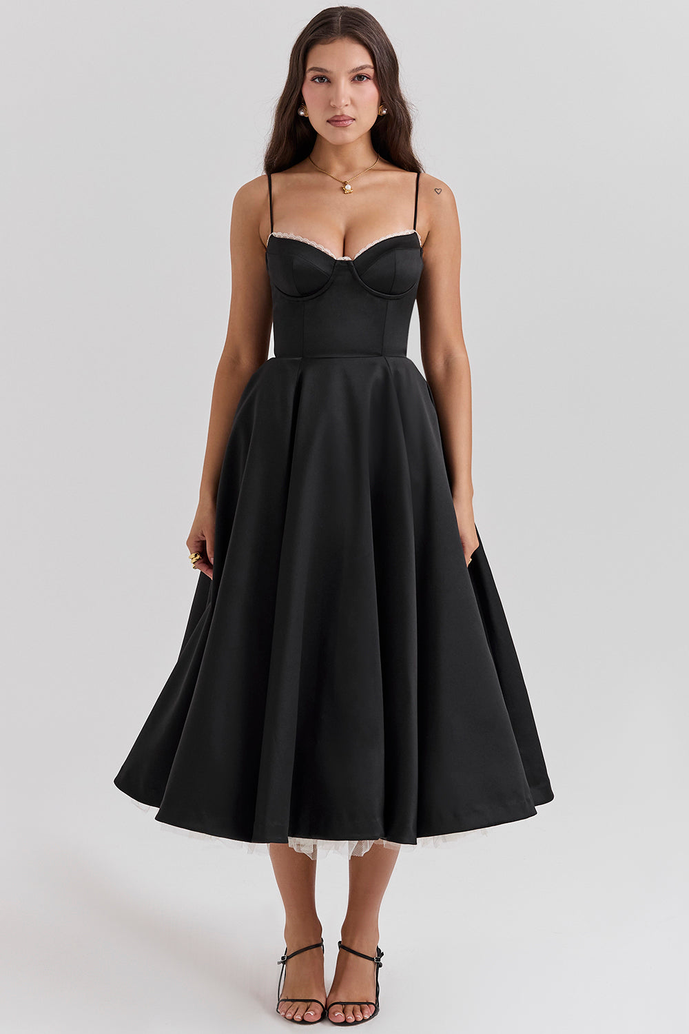 Women's cocktail Wedding guest dress | Midi