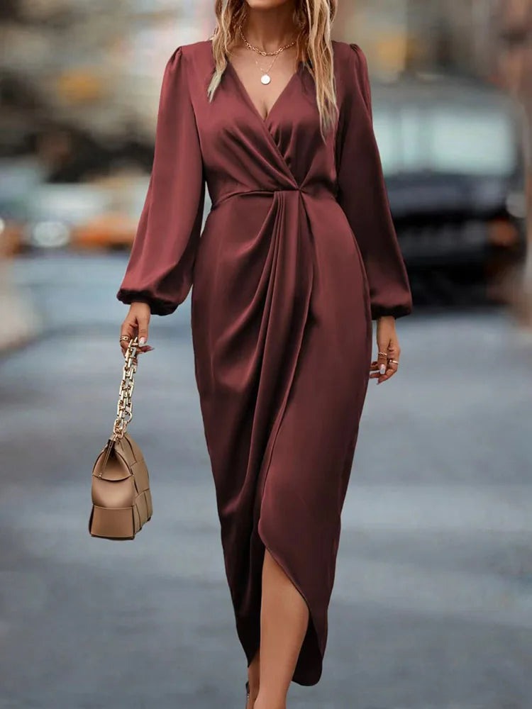 Women's Puff Sleeve Dress | Elegant