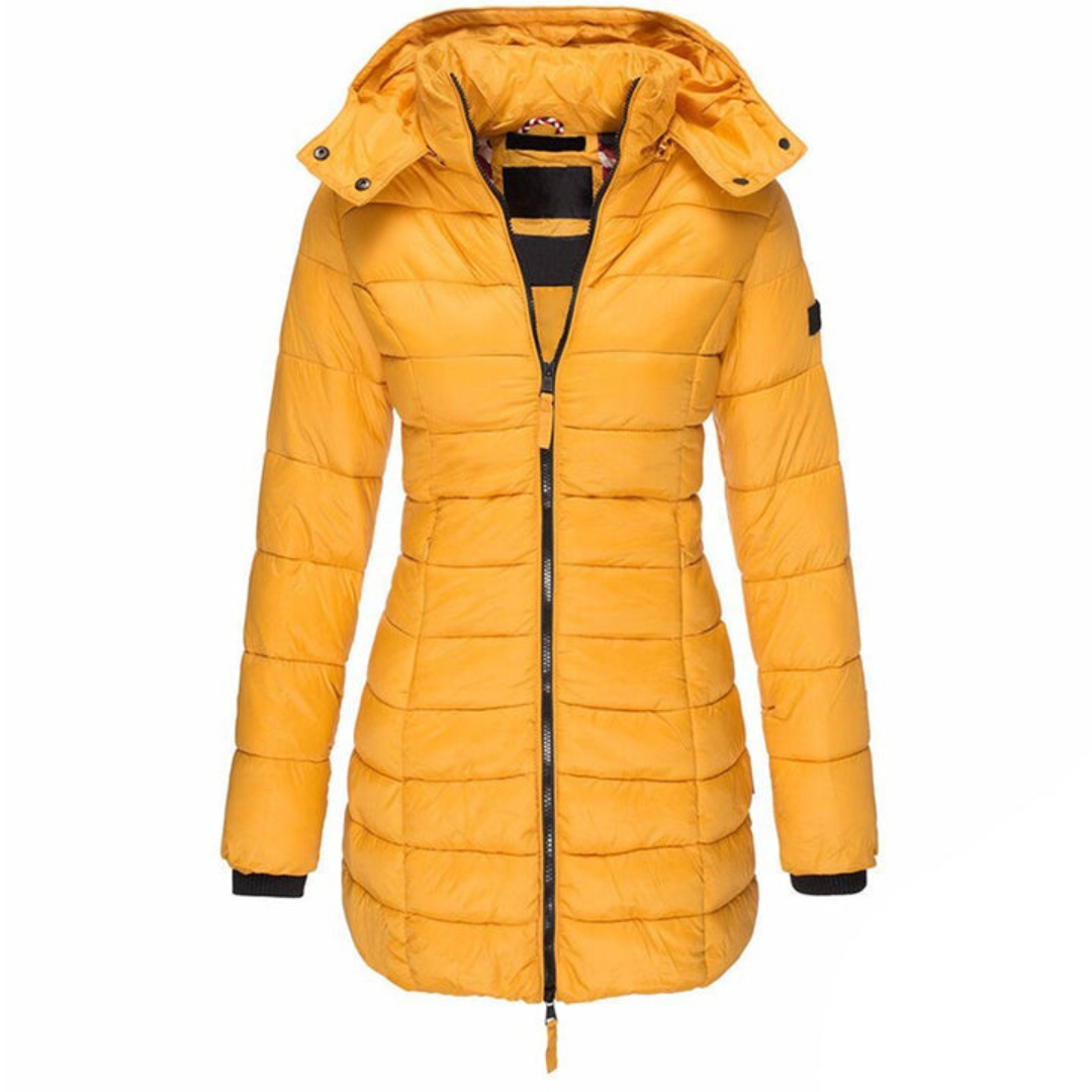 Mia | Women's Long Puffer Jacket | Rain