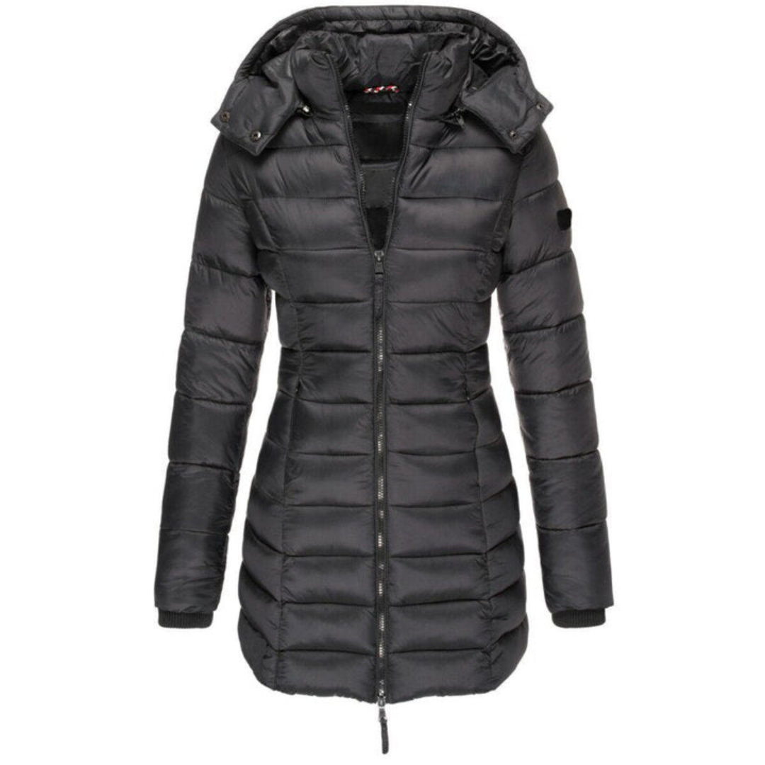 Mia | Women's Long Puffer Jacket | Rain