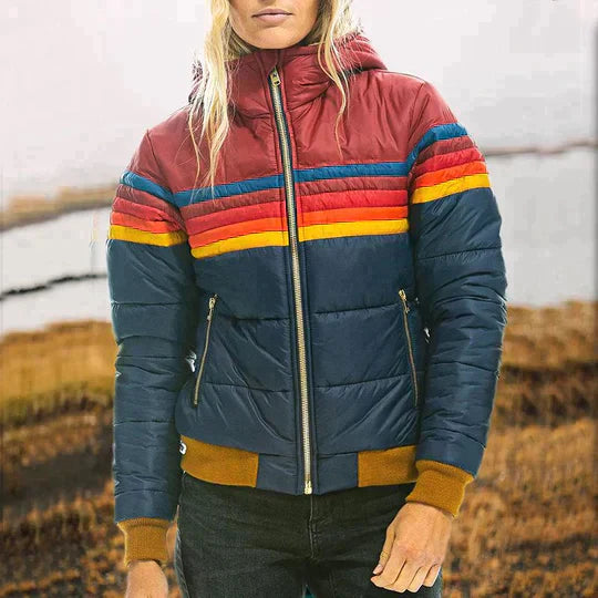 Women's Retro Hooded Jacket | Spring