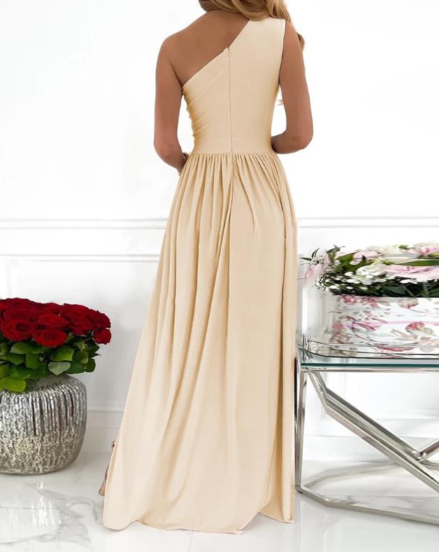 Women's One-shoulder cocktail dress | Maxi