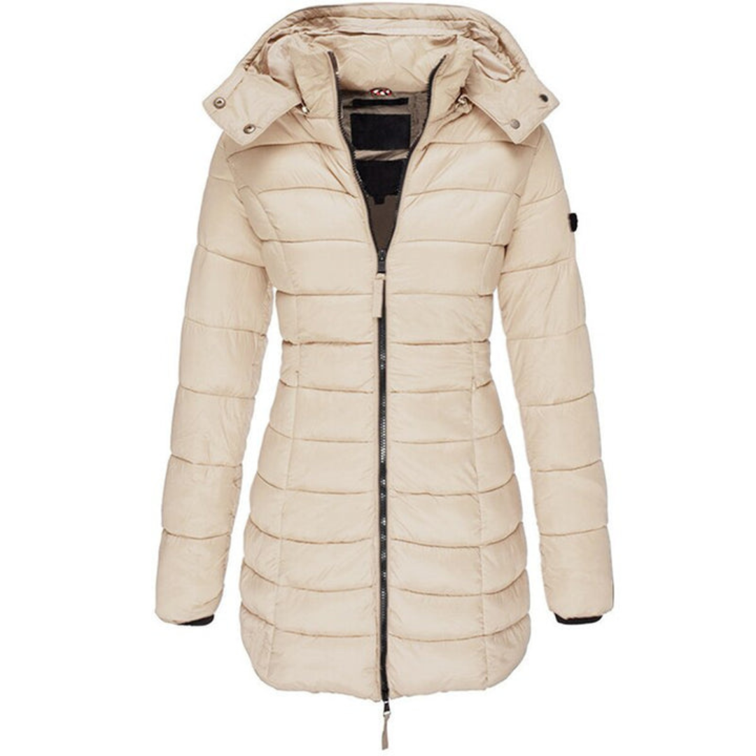 Mia | Women's Long Puffer Jacket | Rain