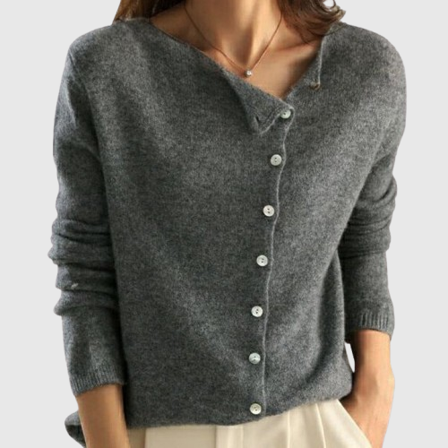 Women's Elegant Button Luxury Cardigan | Soft