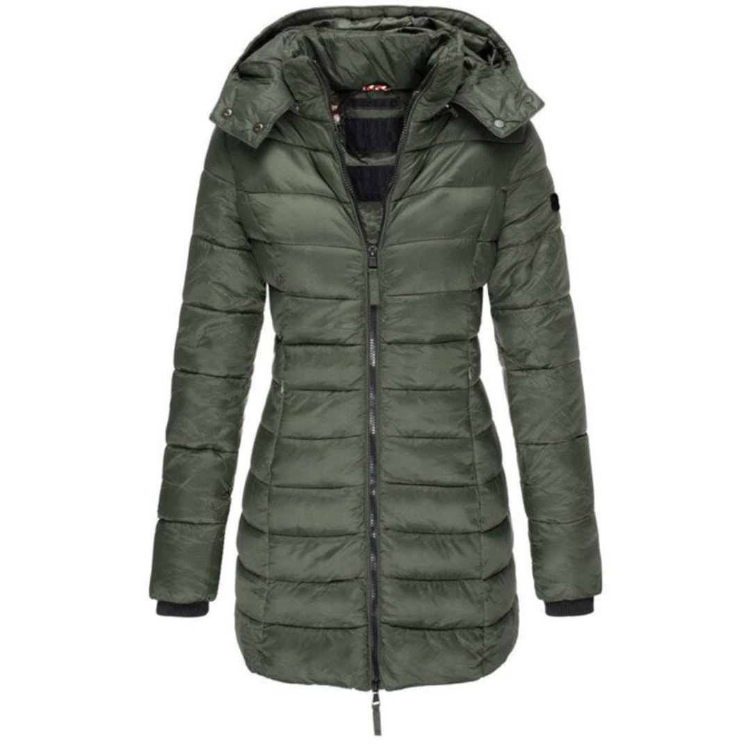 Mia | Women's Long Puffer Jacket | Rain