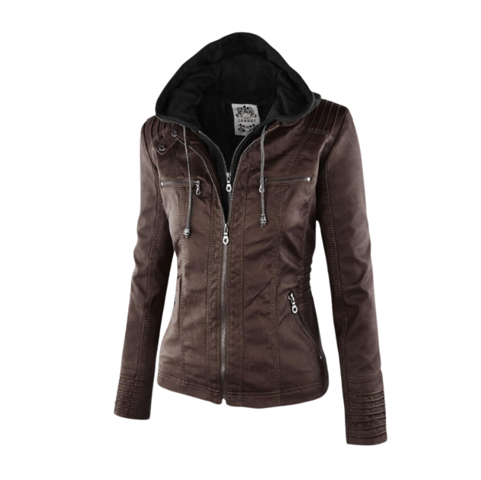 Women's Casual Vegan Jacket | Short