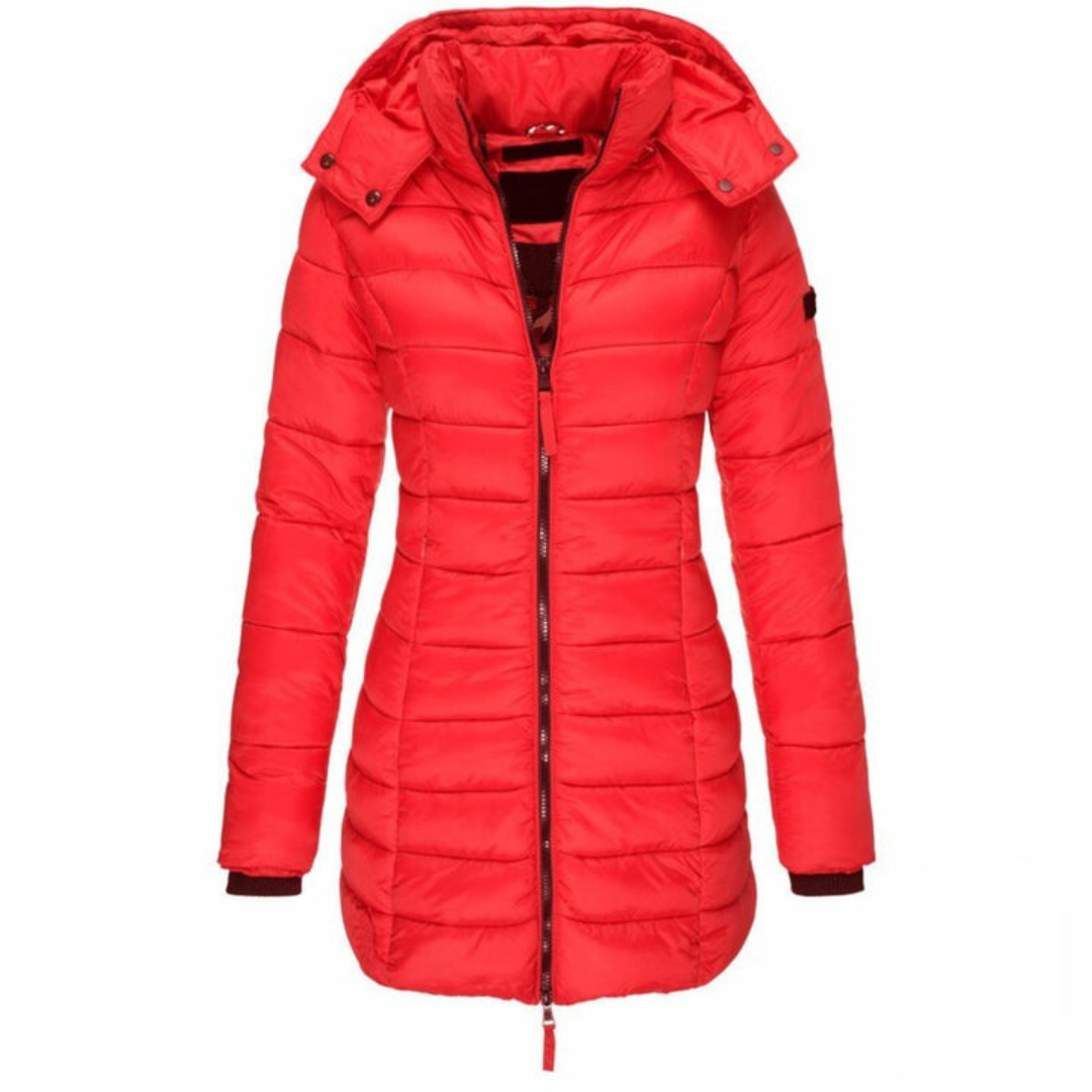 Mia | Women's Long Puffer Jacket | Rain