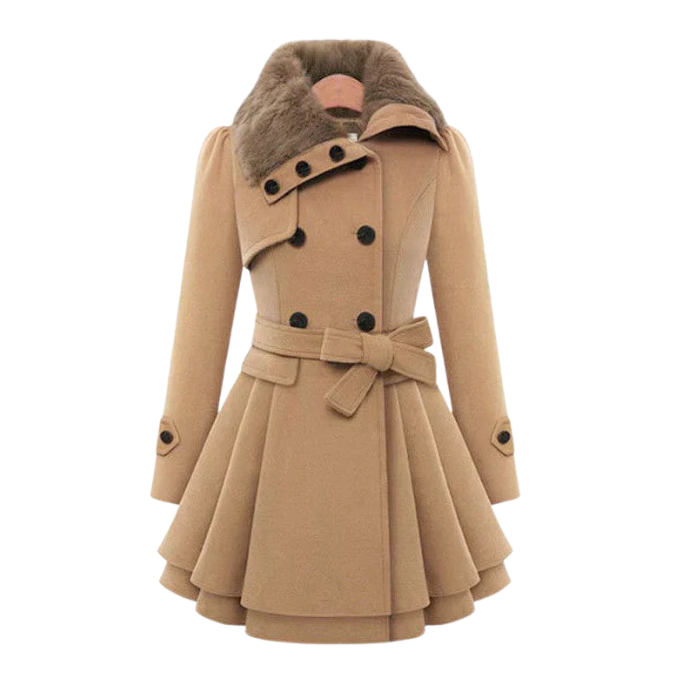 Gwyneth | Women's Warm Trench Coat | Luxurious