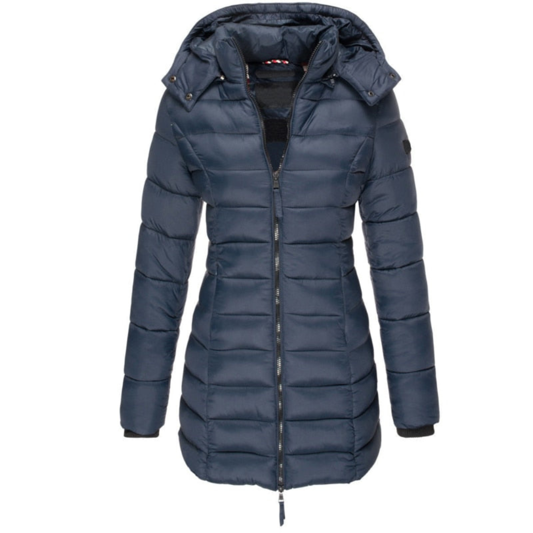 Mia | Women's Long Puffer Jacket | Rain