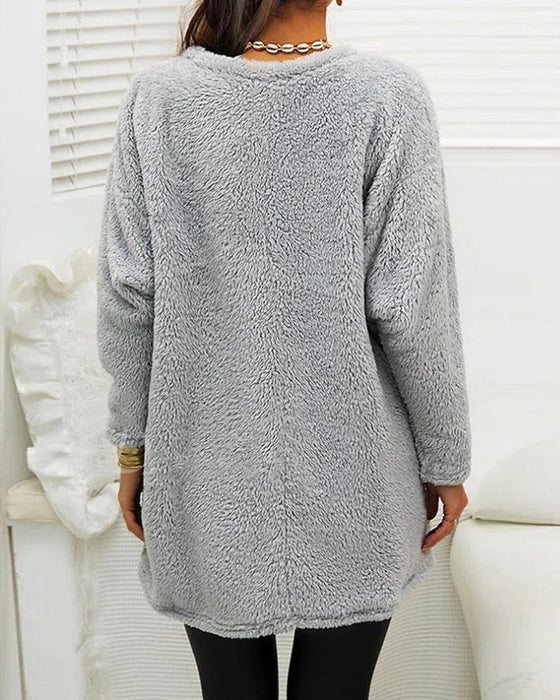 Women's Casual Sweater With Pockets | Relaxed