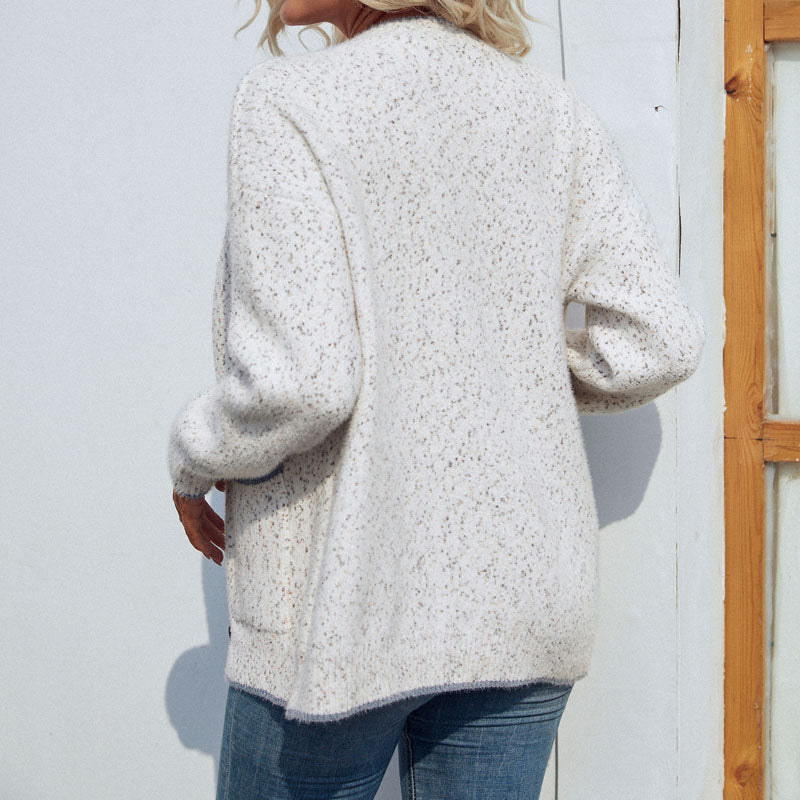 Piper | Women's Cropped Knitted Cardigan | Longline