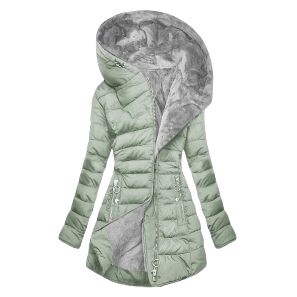 Women's Elegant Plush Jacket | Parka