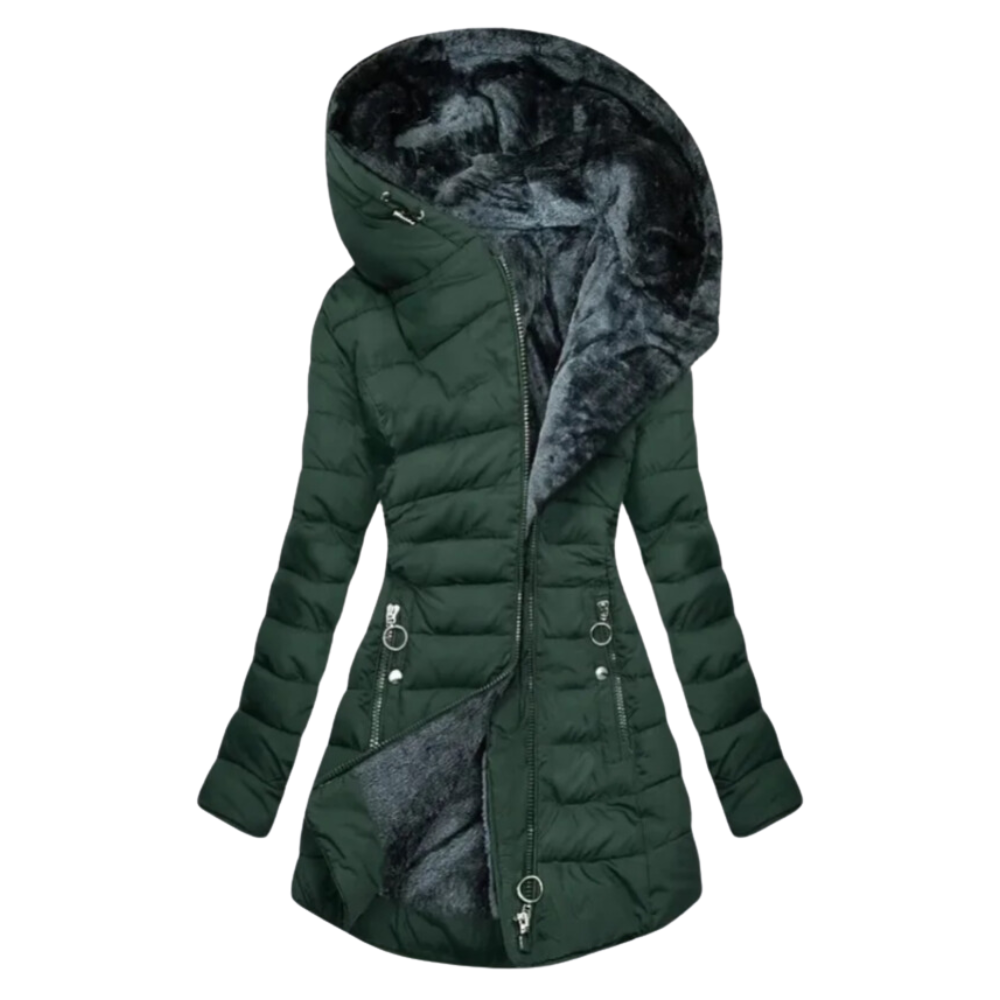 Women's Elegant Plush Jacket | Parka