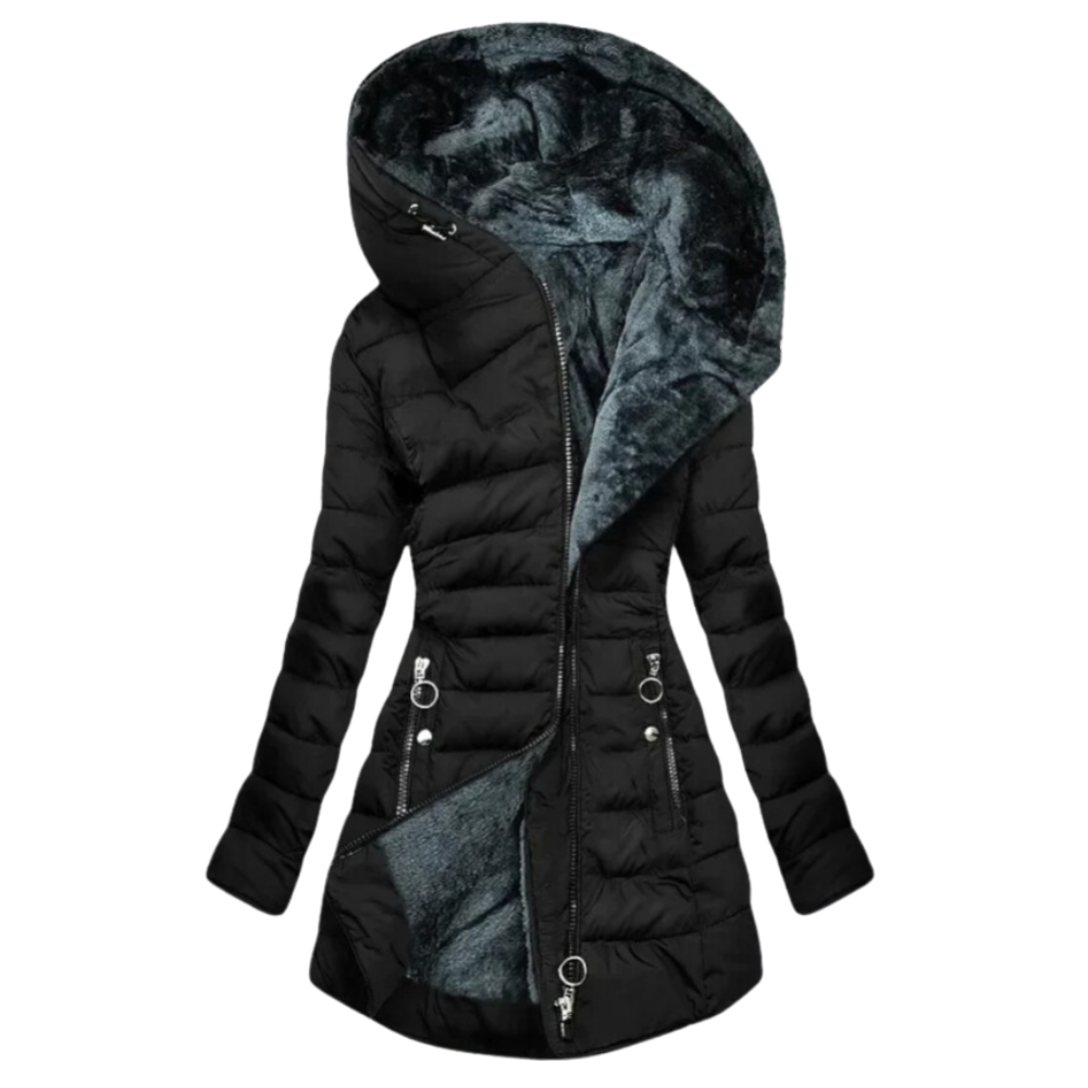 Women's Elegant Plush Jacket | Parka