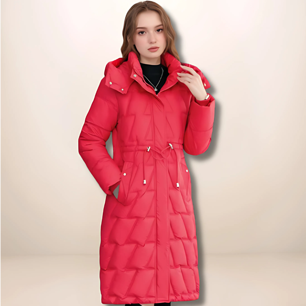 Women's Cozy Winter Trench Coat | Hooded