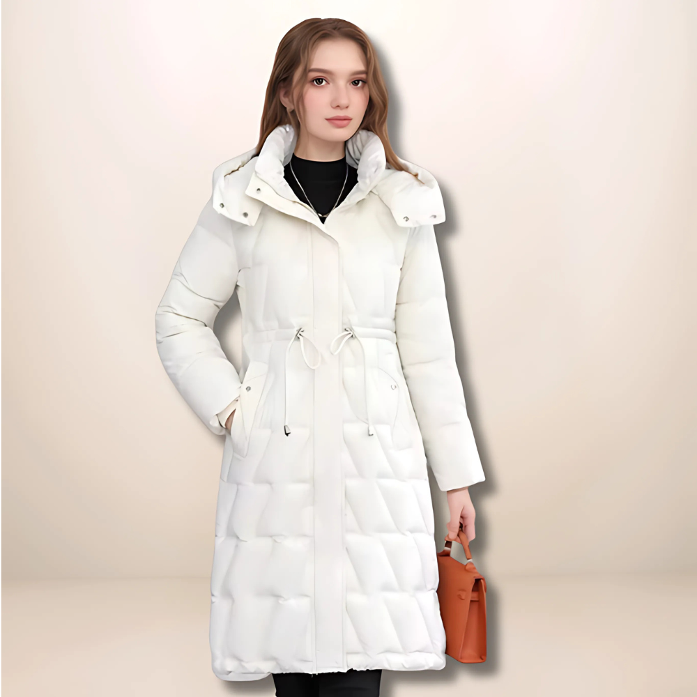 Women's Cozy Winter Trench Coat | Hooded