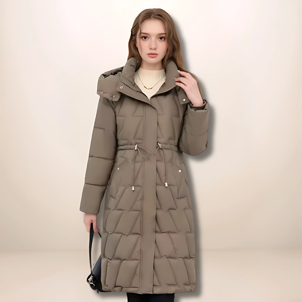 Women's Cozy Winter Trench Coat | Hooded