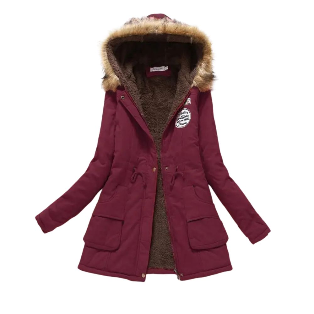 Women's Trendy Long Parka Winter Jacket | Chic