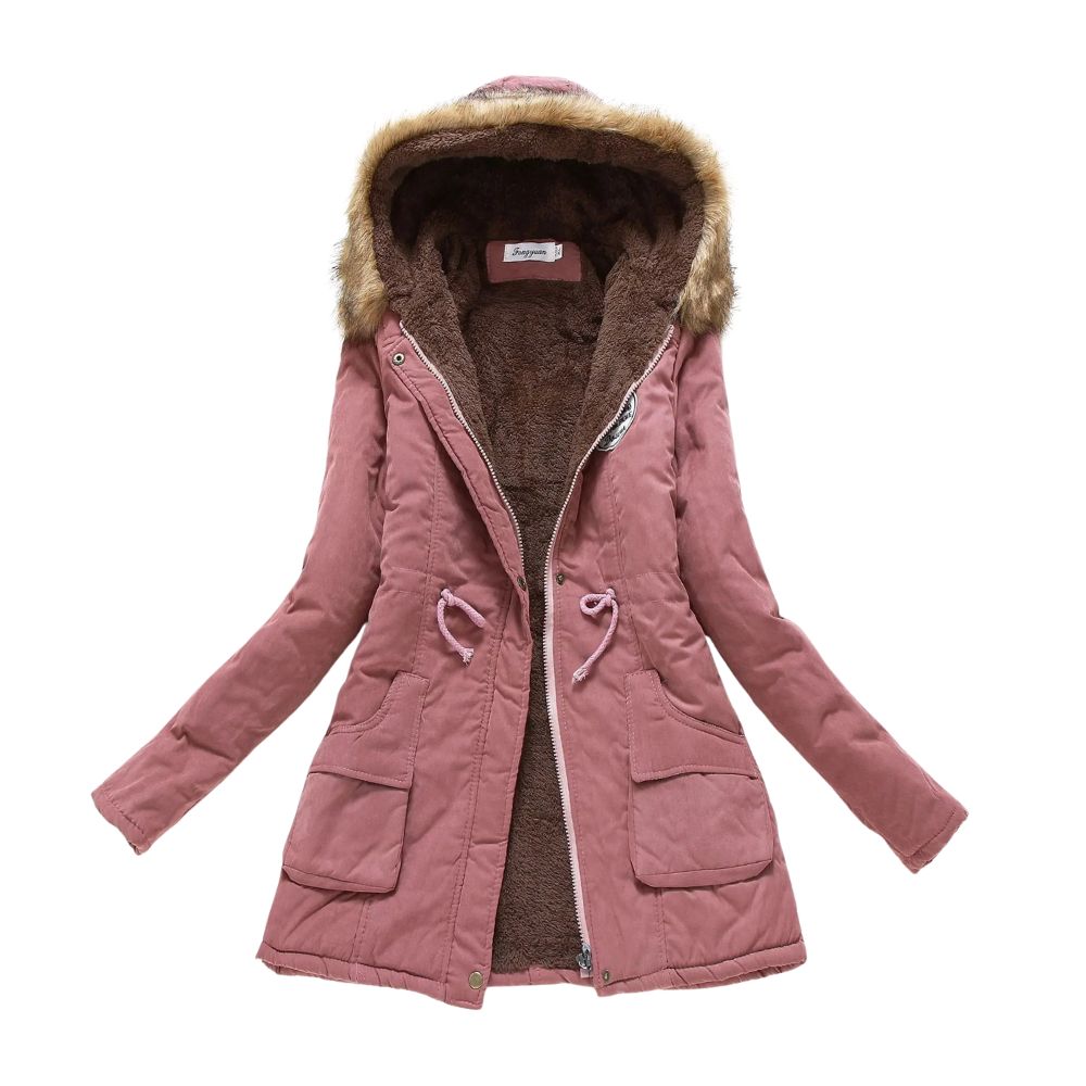 Women's Trendy Long Parka Winter Jacket | Chic