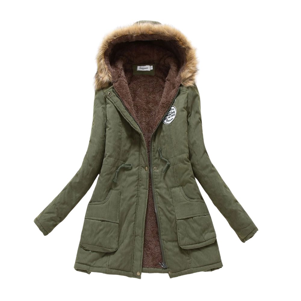 Women's Trendy Long Parka Winter Jacket | Chic