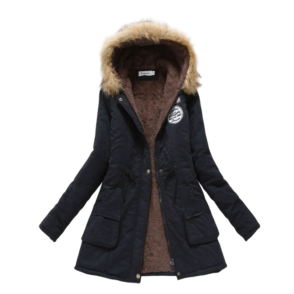 Women's Trendy Long Parka Winter Jacket | Chic