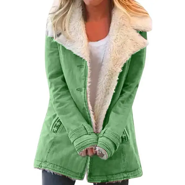 Women's Shearling-trimmed Jacket | Cozy