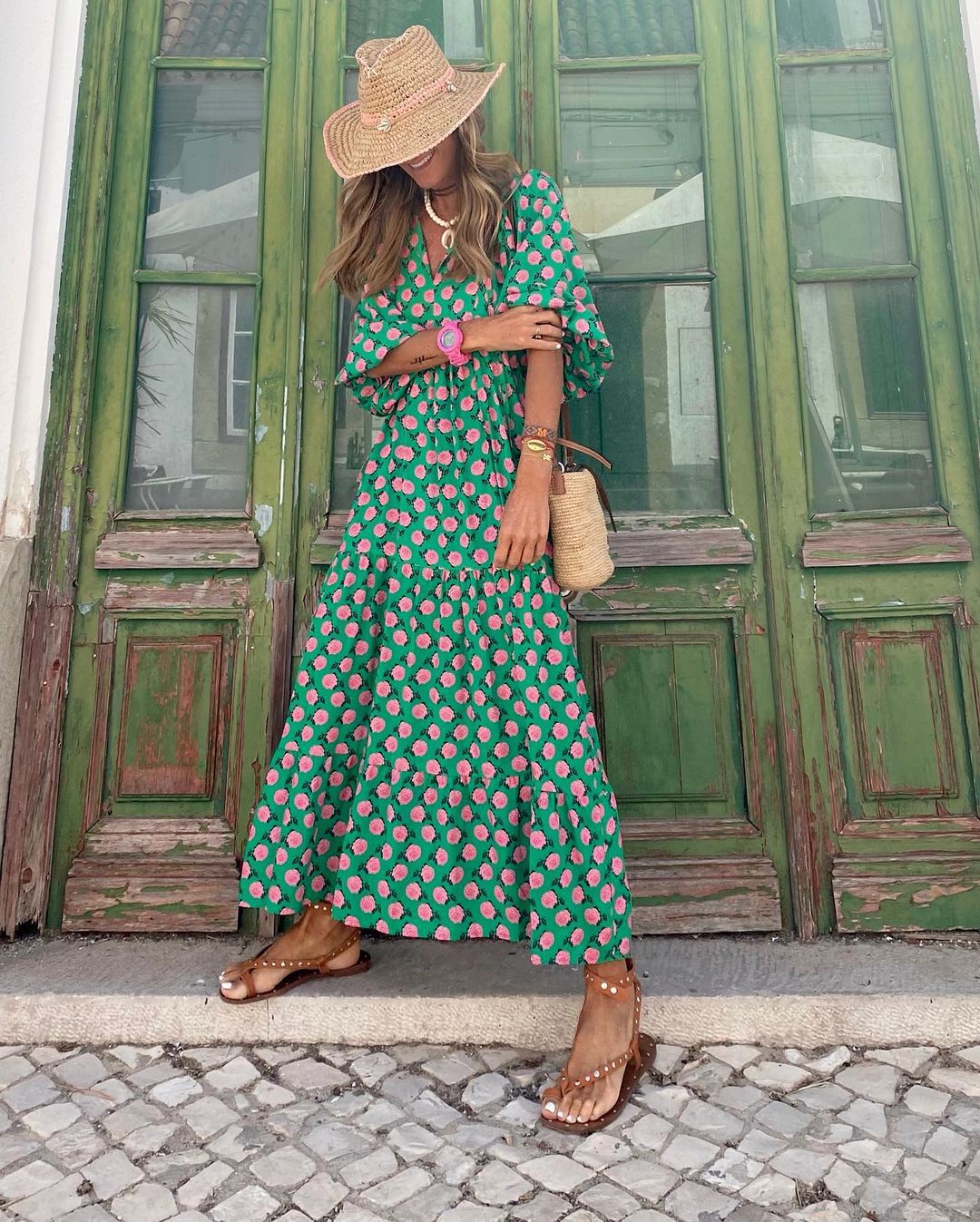 Women's Long Boho Summer Dress | Maxi