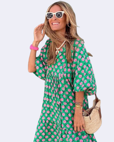 Women's Long Boho Summer Dress | Maxi