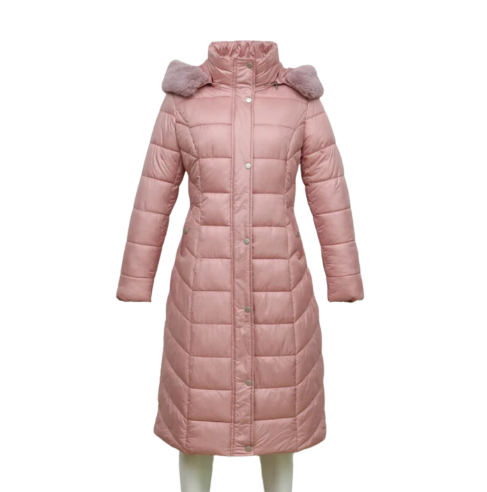 Women's Long Winter Parka Puffer Jacket | Hooded