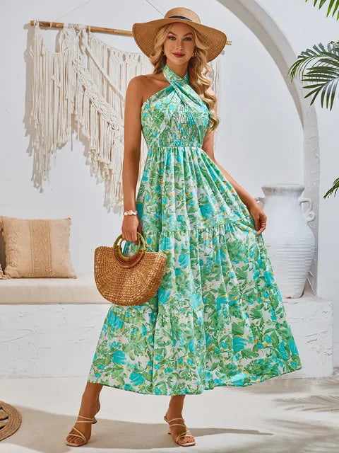 Women's Off-Shoulder Summer Dress | Maxi