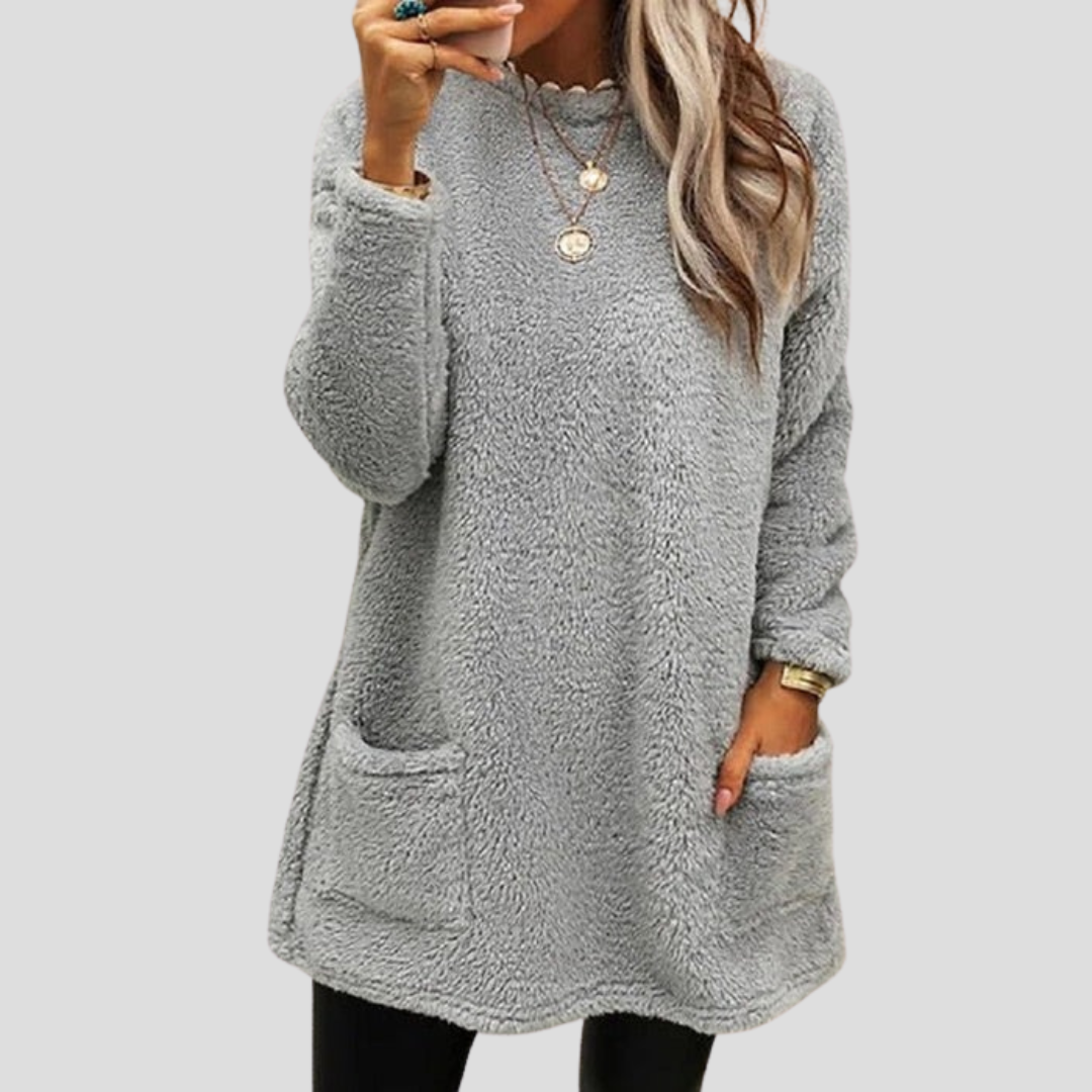 Women's Casual Sweater With Pockets | Relaxed