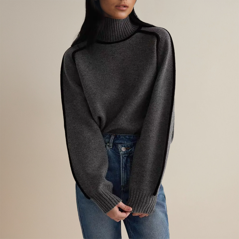 Aaliyah | Women’s Turtleneck Sweater | Oversized