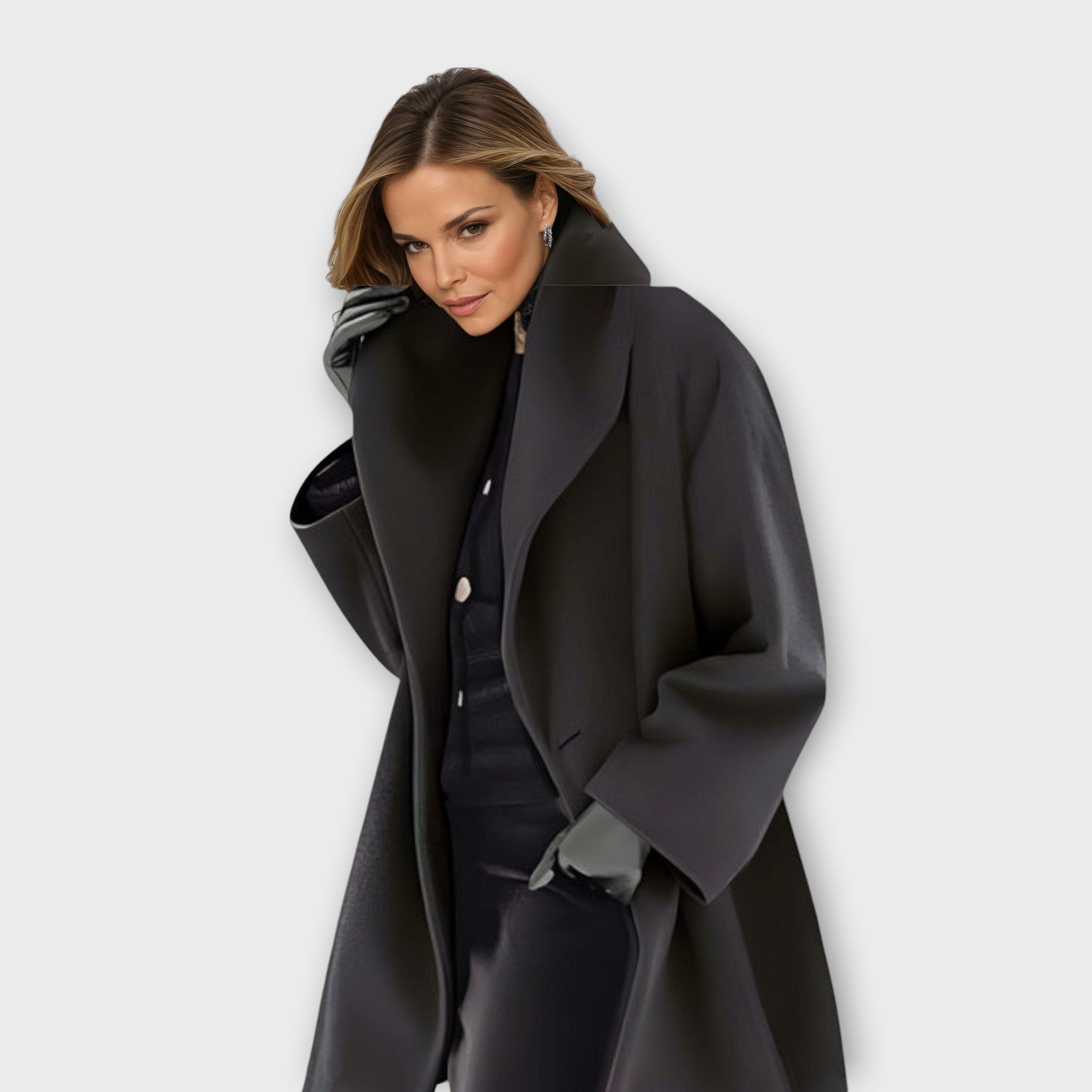 Warm Winter Trench Coat |  Long