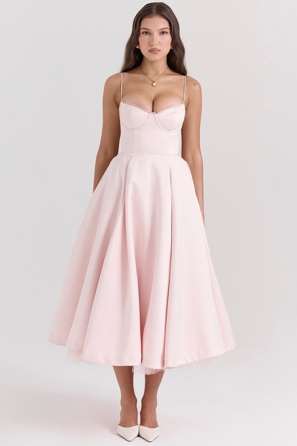 Women's cocktail Wedding guest dress | Midi