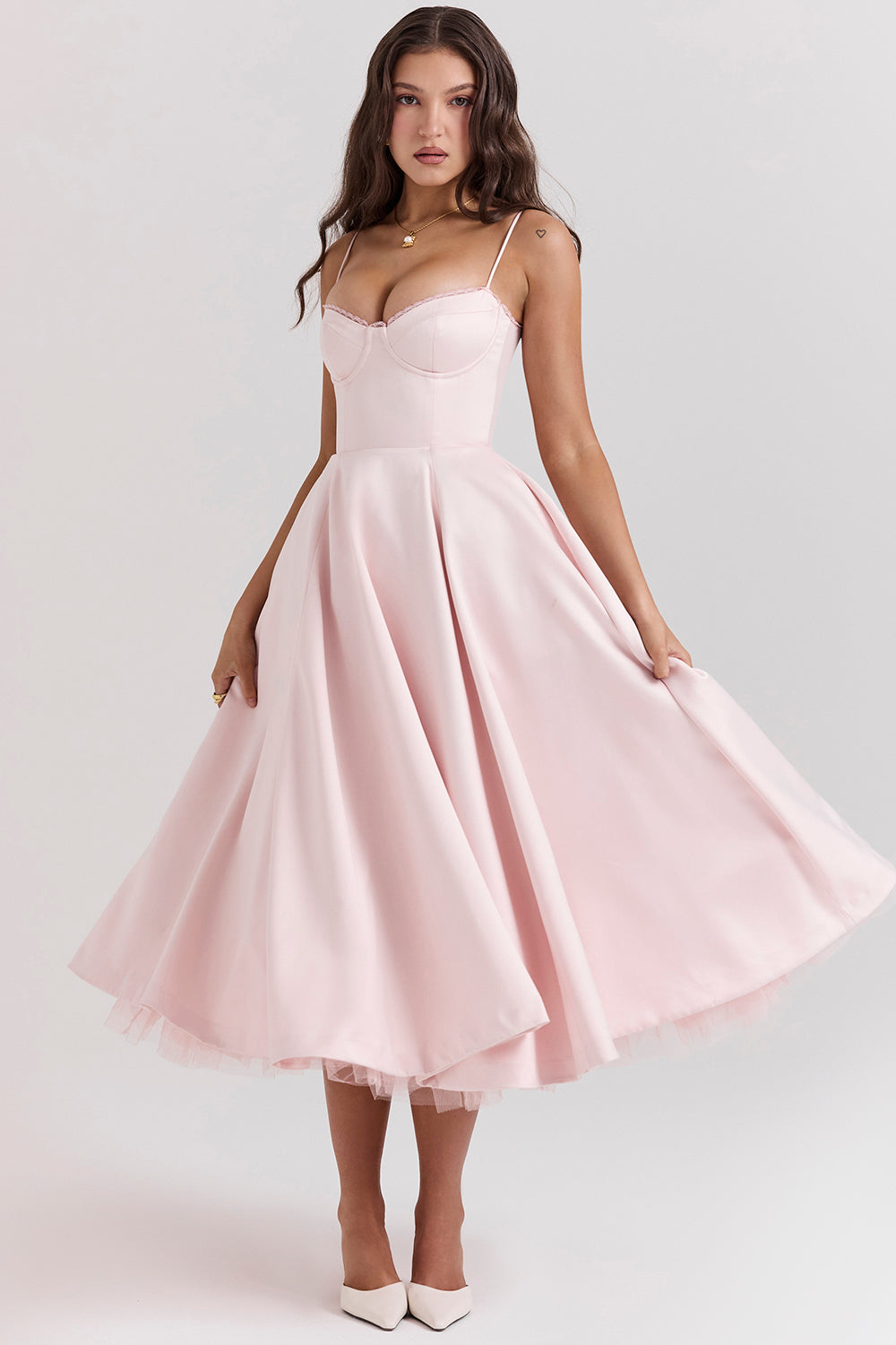 Women's cocktail Wedding guest dress | Midi