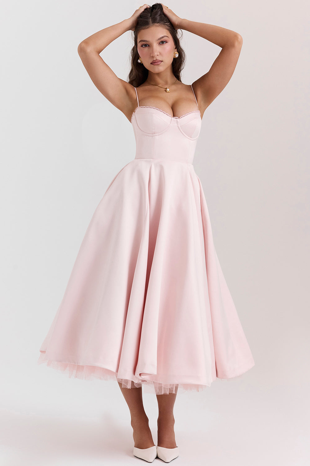 Women's cocktail Wedding guest dress | Midi